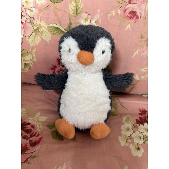Jellycat Peanut Penguin Plush Toy 9” Stuffed Animal Nursery Lovey Soft Gift - Picture 1 of 15